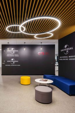 Tromilux lighting at Universal Music Spain reception Tromilux lighting at Universal Music Spain reception