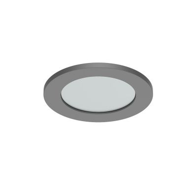 Projetor de luz de encastrar com aba redondo tromilux