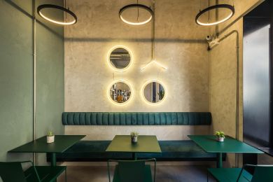Illuminated Coffee Donut Slim Tromilux