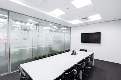 Éclairage encastré de bureau
