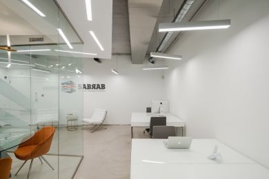 Sabrab offices with Tromilux lighting Sabrab offices with Tromilux lighting