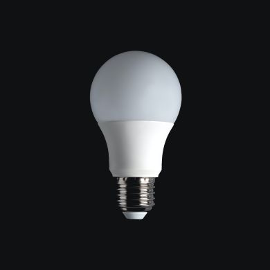 LED lamp in black background LED lamp in black background